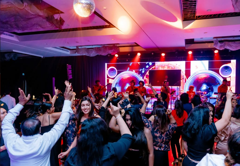 Funk Island performing at Cinnamon Grand Colombo for a corporate gala